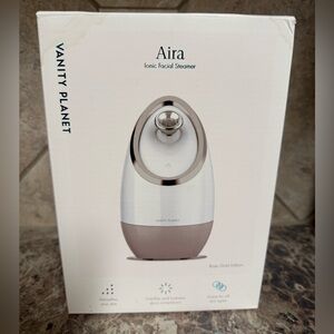 Vanity Planet Aira Facial Steamer - Elegant Rose Gold